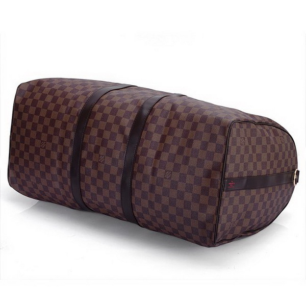 Louis Vuitton Damier Ebene Canvas Keepall 60 N41412 Louis Vuitton Damier Ebene Canvas Keepall 60 N41412